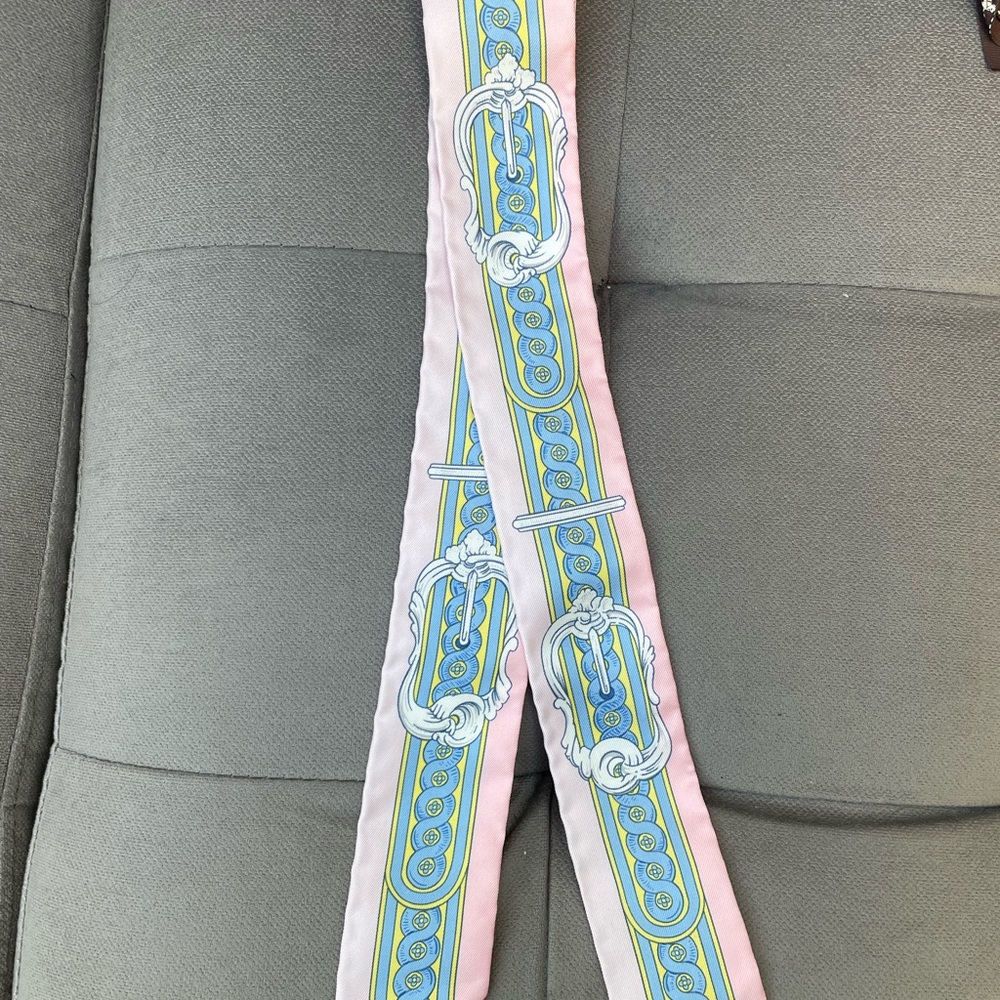 Authentic Hermes Bride de Cour twilly NWT rose sakura